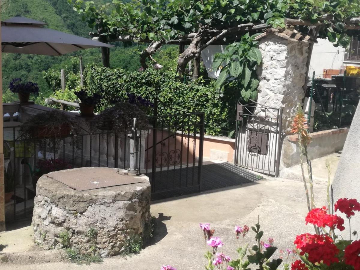 Villa Antica Casa Cavaliere Tramonti Exterior foto