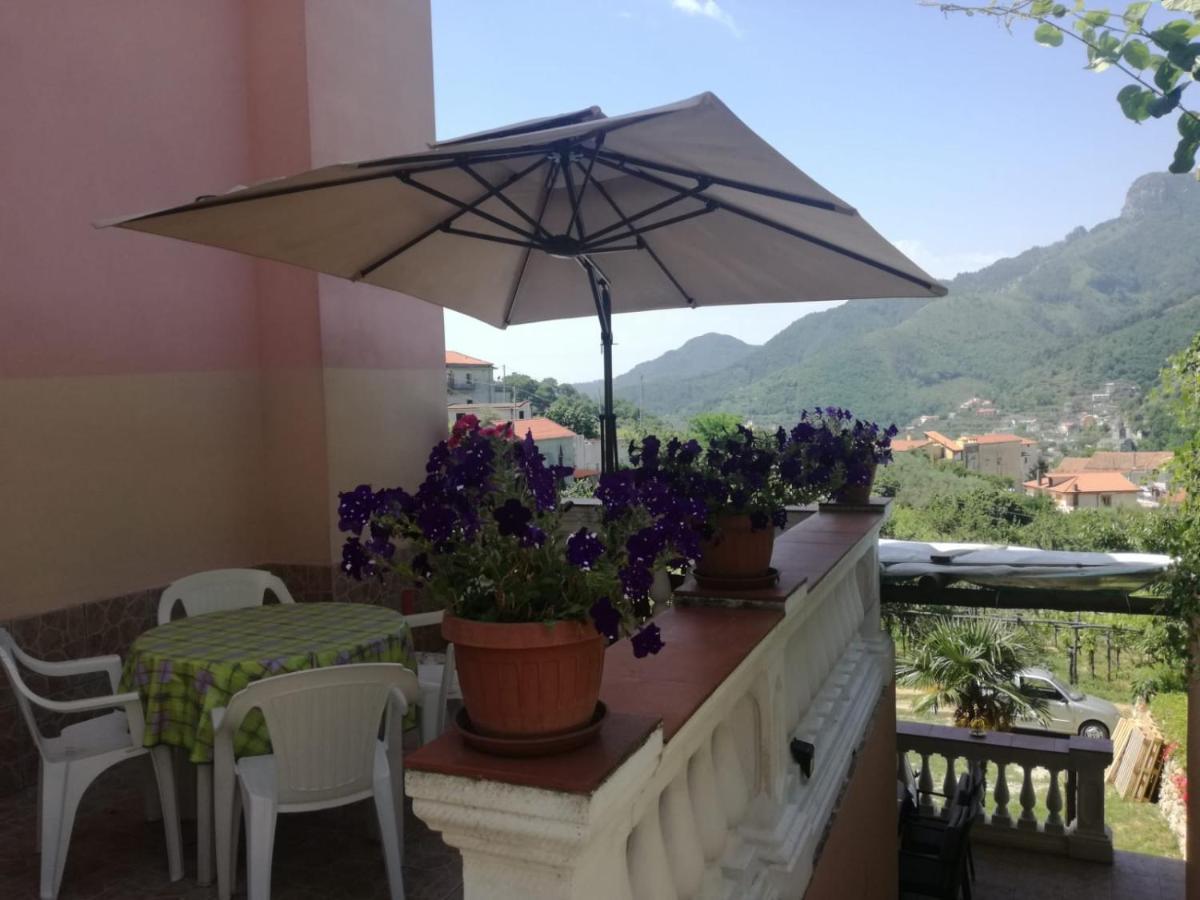 Villa Antica Casa Cavaliere Tramonti Exterior foto